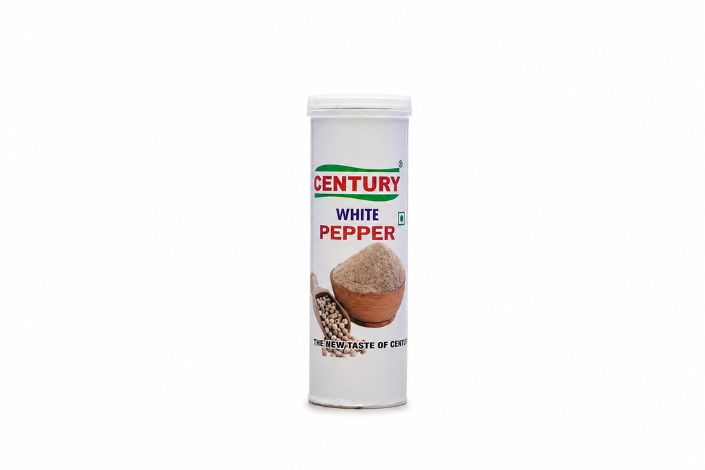 CENTURY WHITE PEPPER 50GM CAN